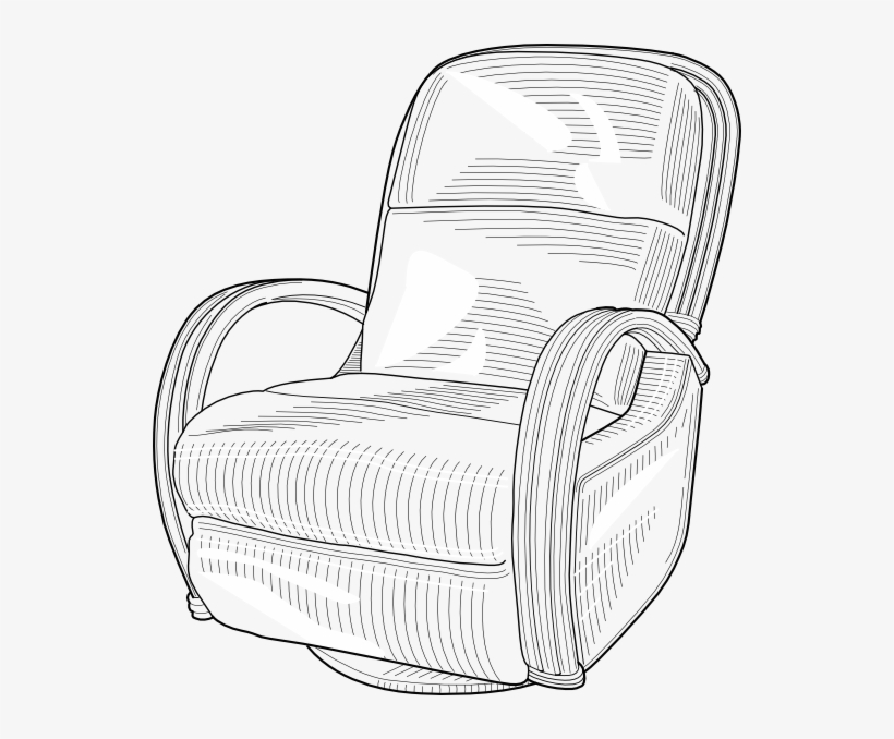 Clip Art Of Lounge Chairs, transparent png #5511463