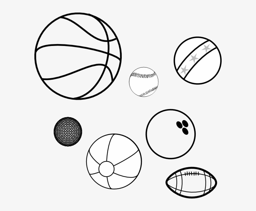 Balls Bouncy Ball Coloring Page, Printable Balls Bouncy - Coloring Page Of Ball, transparent png #5511566