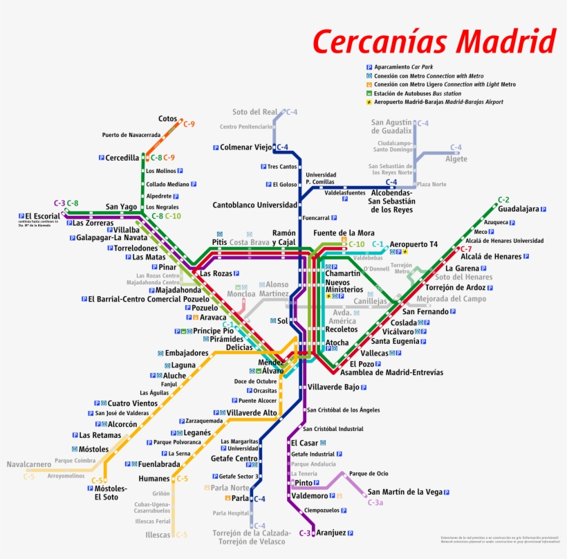 Cercanías Madrid2011v2, transparent png #5511901