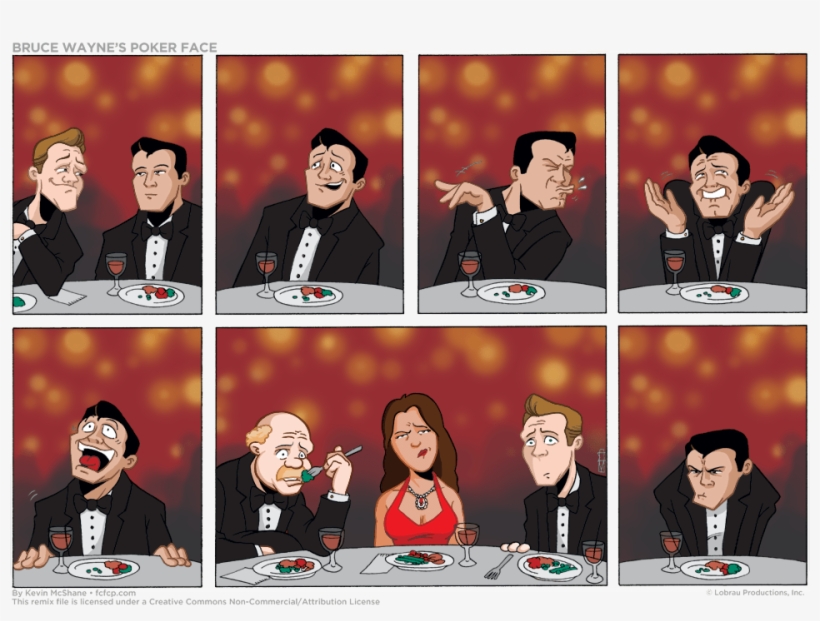 Color - Funny Bruce Wayne, transparent png #5514377