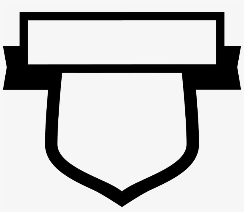 Shield With Banner Comments - Icon, transparent png #5515748