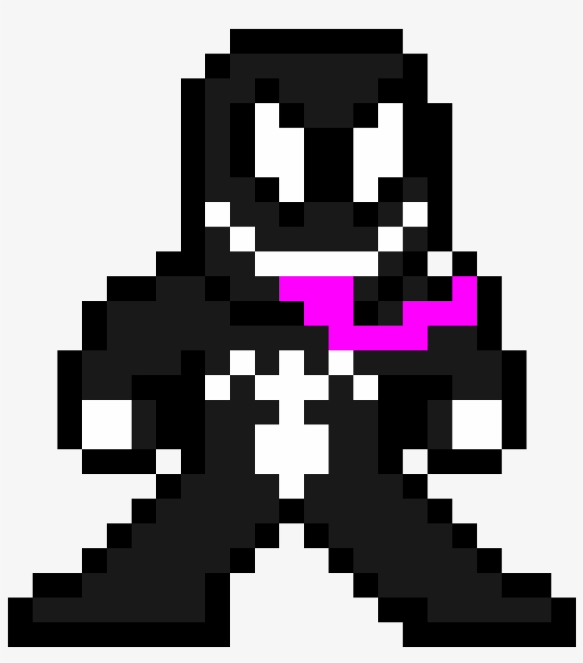 Venom Sprite - Pixel Art Venom, transparent png #5515856