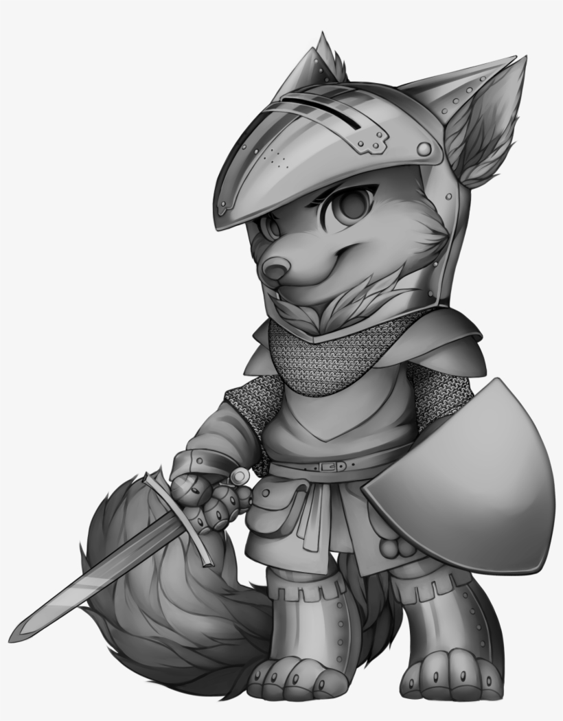 Warrior Fox - Furvilla Base Fox Fennec, transparent png #5516180