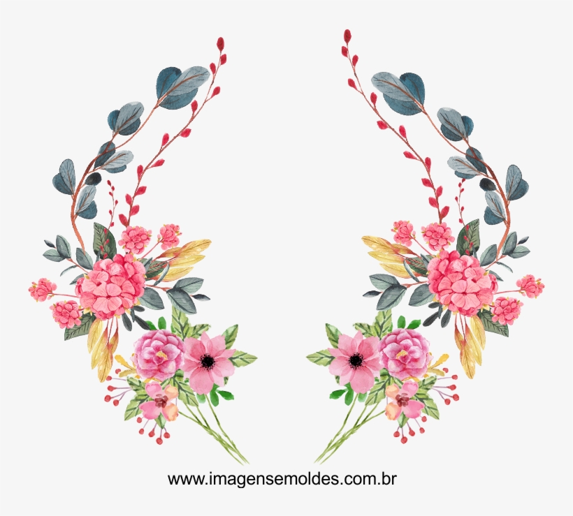 Flores Para Convite De Casamento Png - Flores De Casamento Png, transparent png #5516181