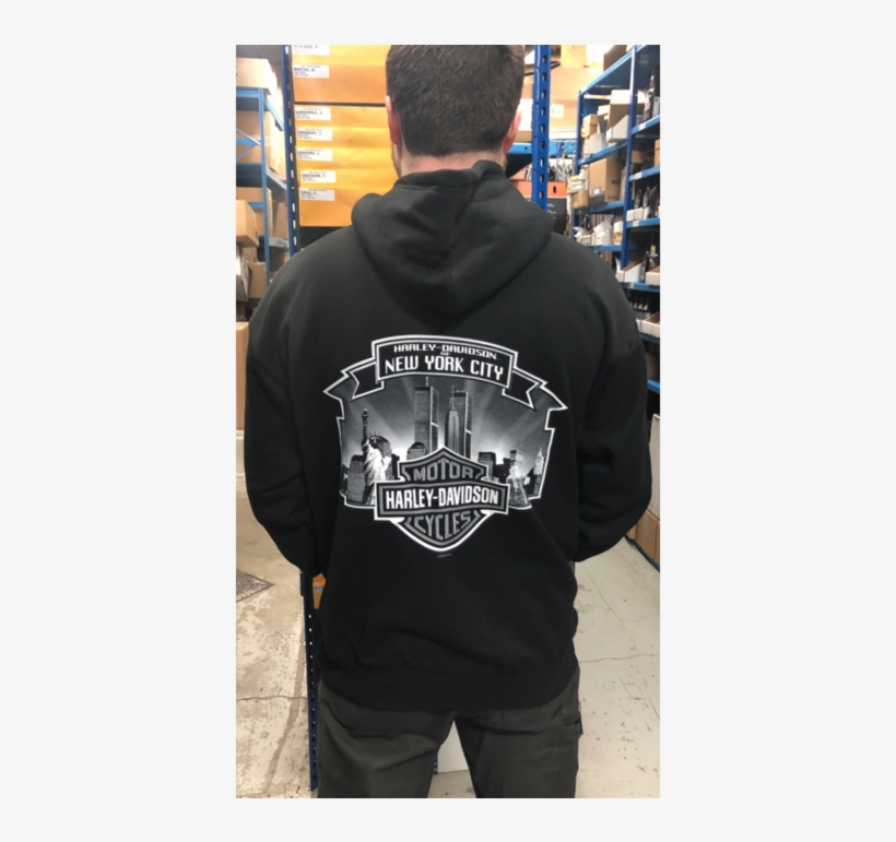 Nyc Exclusive Skyline Zip-up Hoodie - New York City, transparent png #5517064