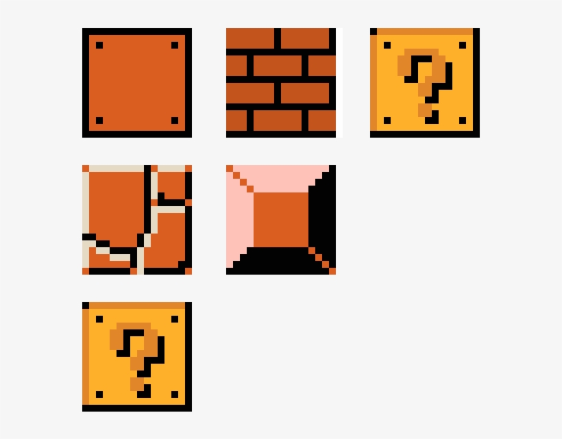 Mario Blocks Flower Free Transparent PNG Download PNGkey