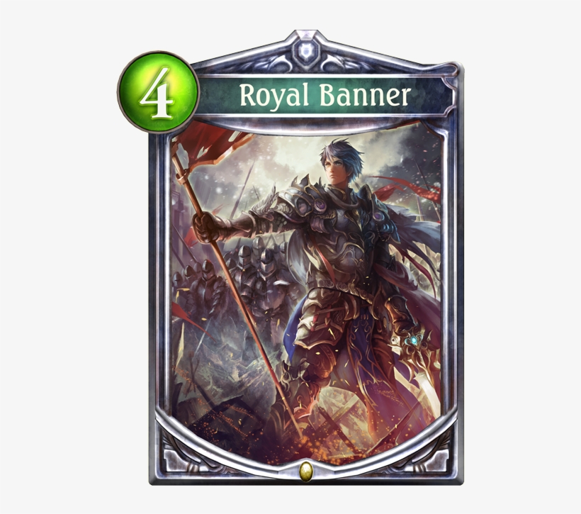 Unevolved Royal Banner - Royal Banner Shadowverse, transparent png #5517153