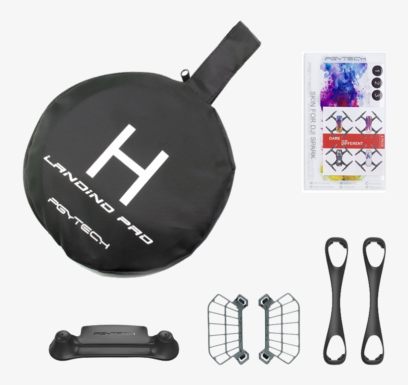 Spark Accessories Combo - Drone Landing Pad (large), transparent png #5518761