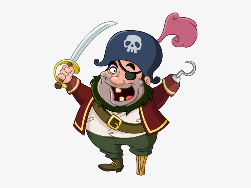 Pirate Png, Download Png Image With Transparent Background, - Fit You1865 Full Color Wall Decals Vinyl Sticker Decor, transparent png #5519408