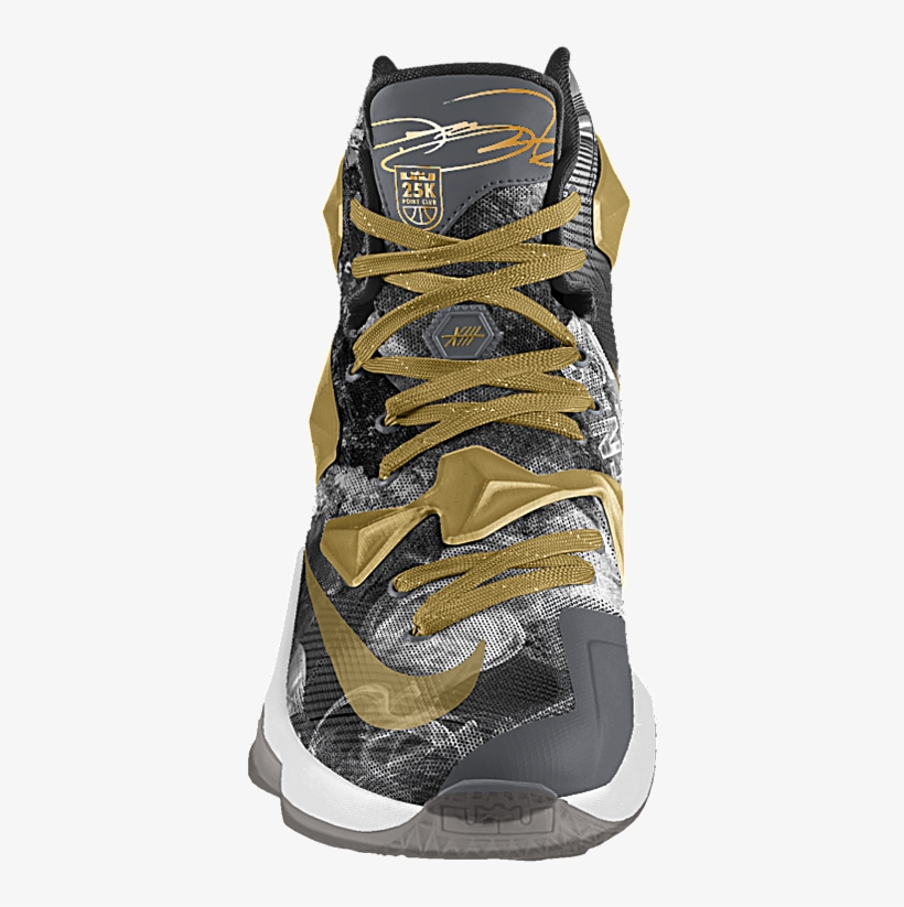 Nikeid Just Revealed The Nike Lebron 13 “25k” Graphic - Hiking Shoe, transparent png #5520005