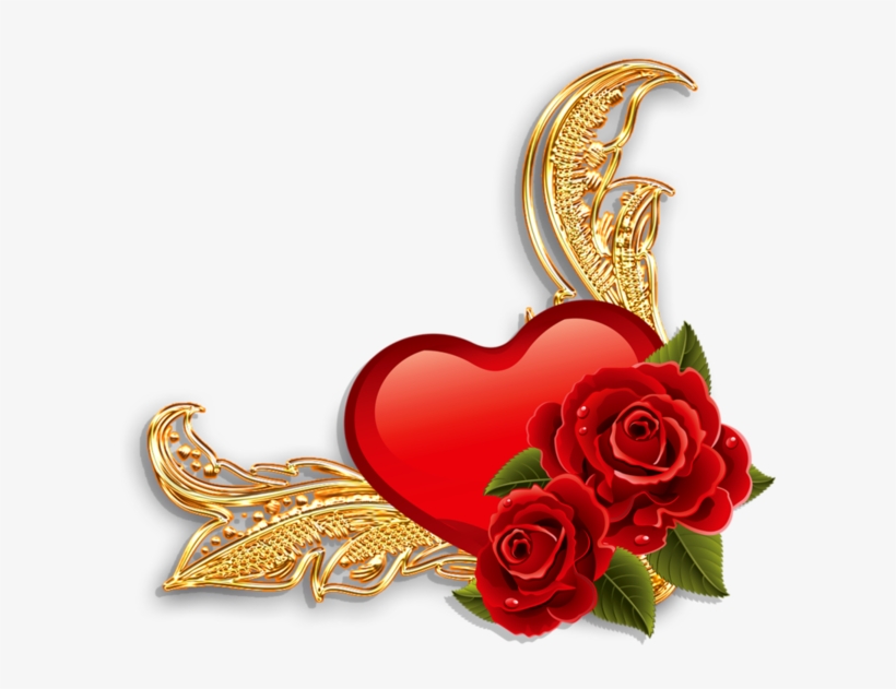 Hearts In Corners Bordure De Coeur Png Free Transparent Png Download Pngkey