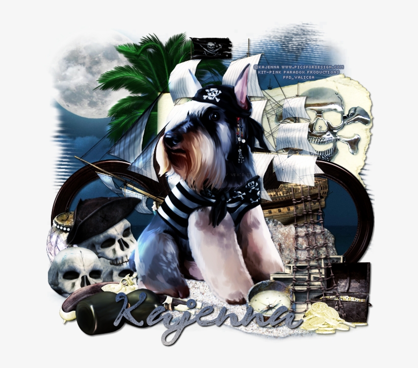 Leather And Lace Tuts Furry Pirate Png Illustration - Furry Pirate, transparent png #5520233