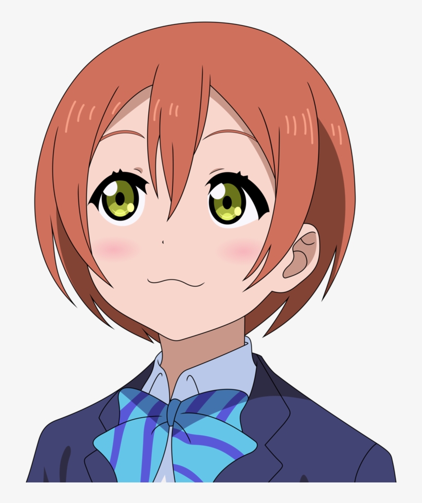 Character Nobody Likes , - Rin Love Live Face, transparent png #5520287