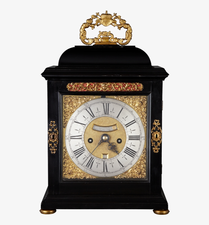 Mantle Clock, Mantel, Antique Clocks, 17th Century, - 17th Century Bracket Clocks, transparent png #5520548