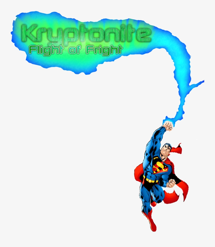 Kryptonite- Flight Of Fright Is The Worlds Tallest - Flyer, transparent png #5520549