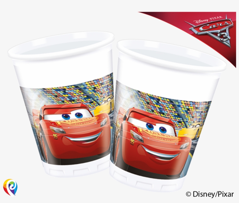 Disney Cars - Disney Cars Gobelet En Plastique - 200ml, transparent png #5521748