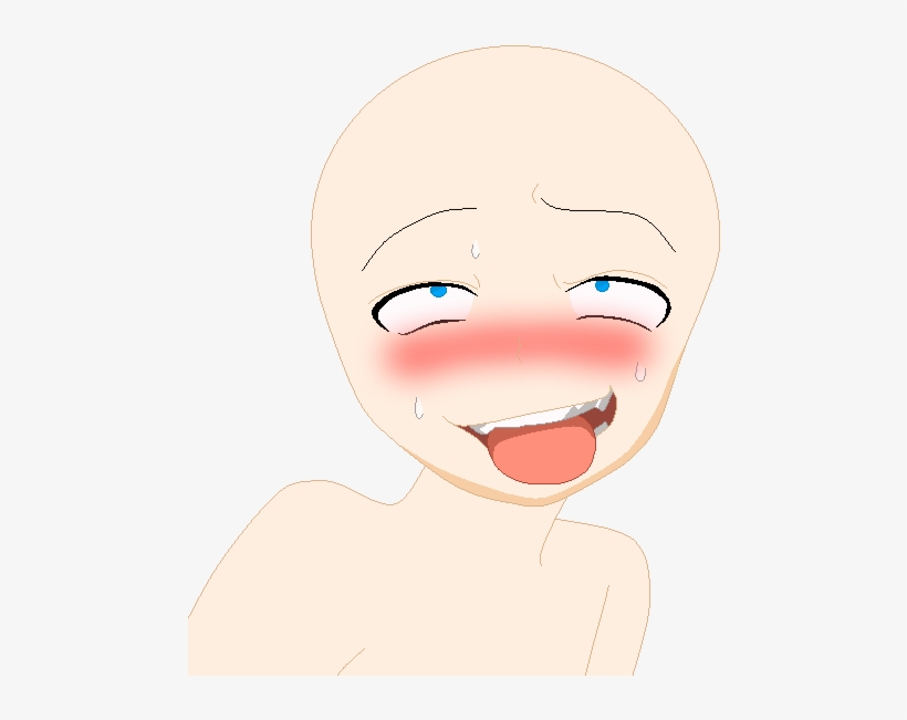 Eye Face Facial Expression Nose Smile Cheek Eyebrow - Ahegao Gif Transparent, transparent png #5521984