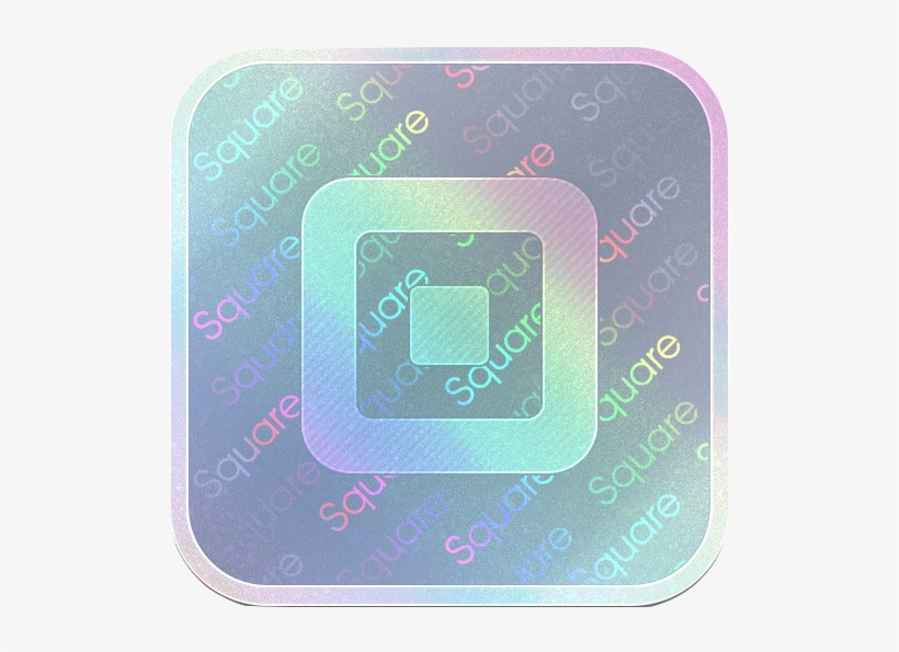 Holographic App Icon For Square - Mp3 Player, transparent png #5522289