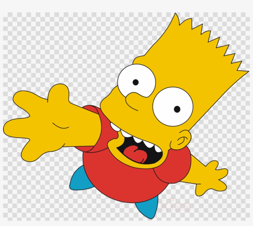 Bart Simpson Png Clipart Bart Simpson Lisa Simpson - Bart Simpsons Png Hd, transparent png #5523368