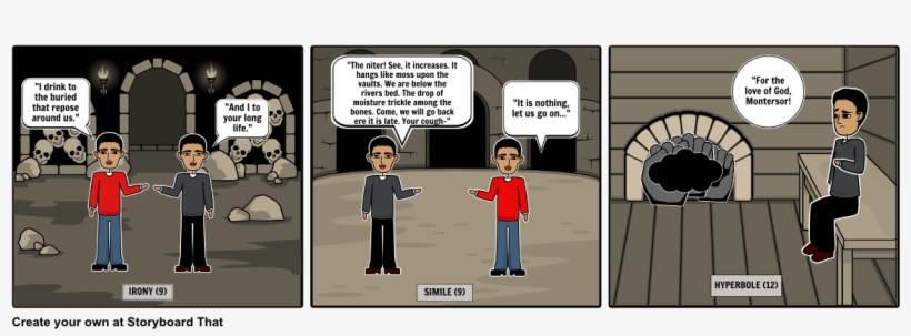 The Cask Of Amontillado By Edgar Allan Poe - The Cask Of Amontillado, transparent png #5523596