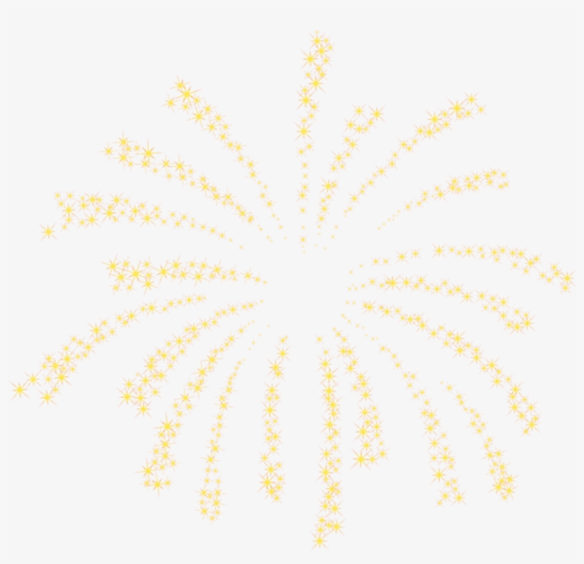 Firework Yellow Transparent Png - Portable Network Graphics, transparent png #5523884