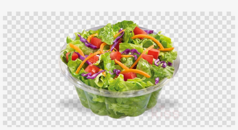 Side Salad Clipart Salad Side Dish Dairy Queen - Fast Food Side Salad, transparent png #5524023