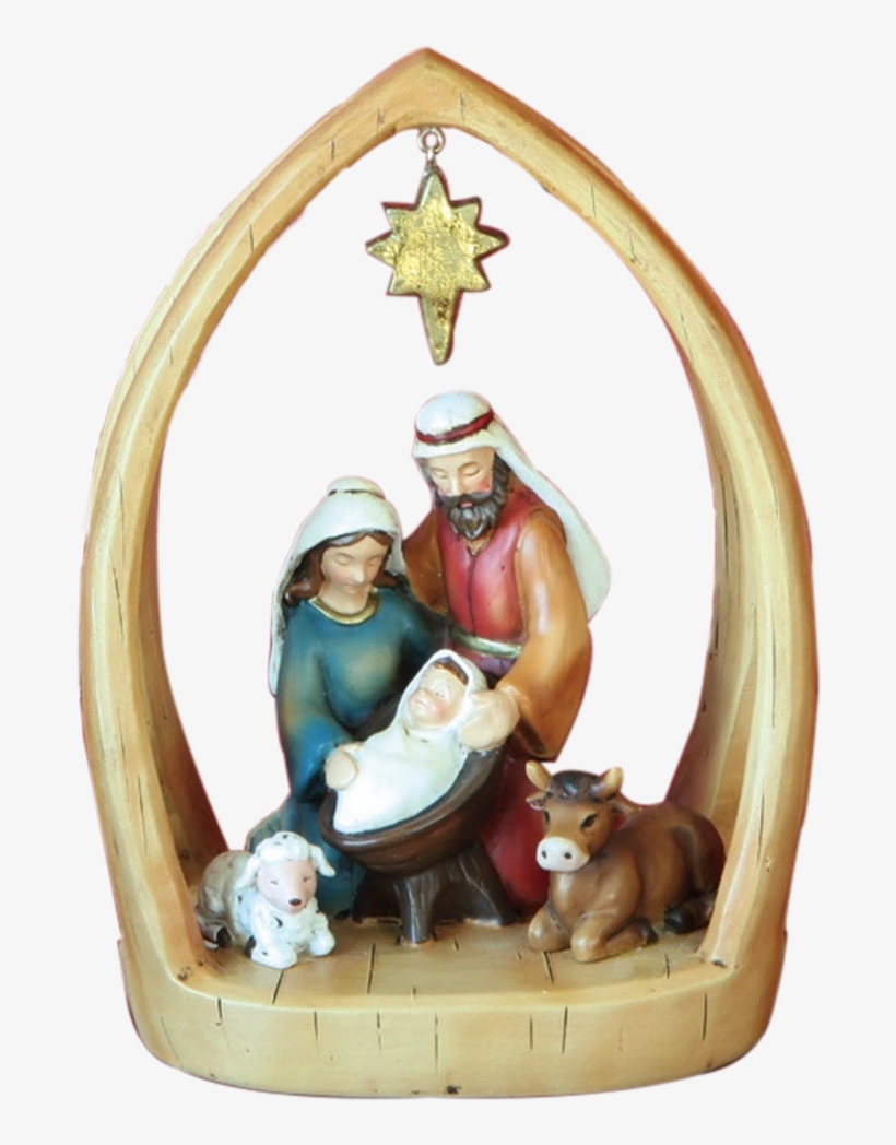 Resin Hanging Star Nativity, transparent png #5524849