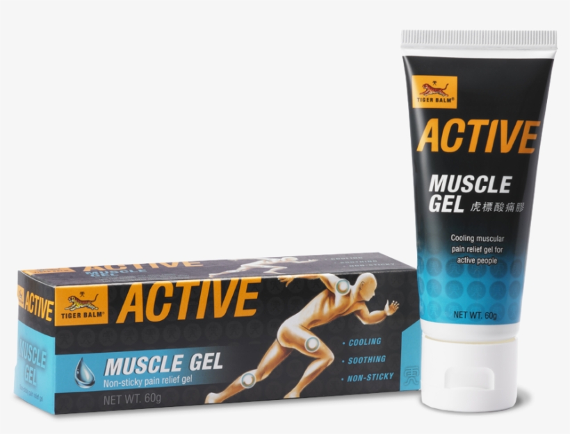 Tiger Balm Muscle Gel, transparent png #5525502