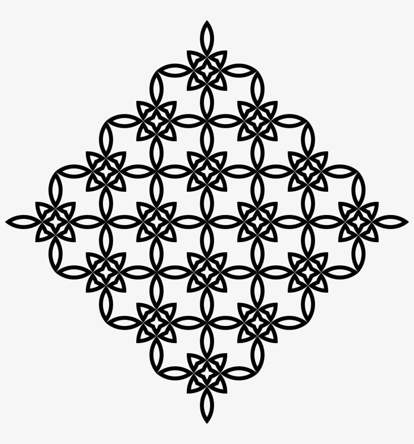 Medium Image - Geometrical Shape Motifs, transparent png #5525658