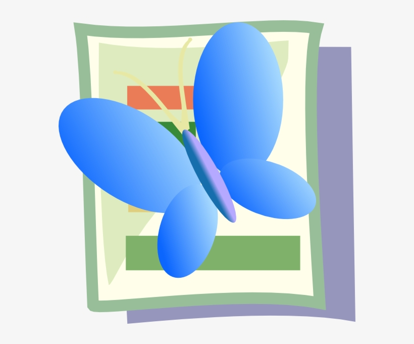 How To Set Use Blue Butterfly Icon Png, transparent png #5526968