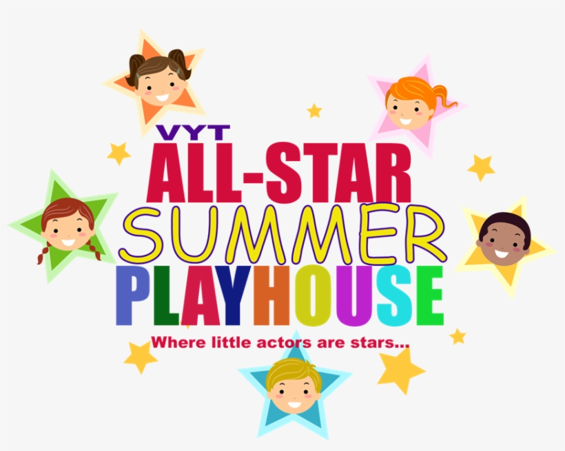 All-star Summer Playhouse Camp Session One, Ages 5 - Cartoon, transparent png #5527462