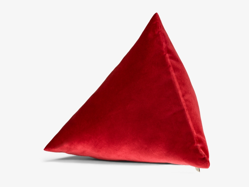 Red Divino Cushion - Cushion, transparent png #5527524