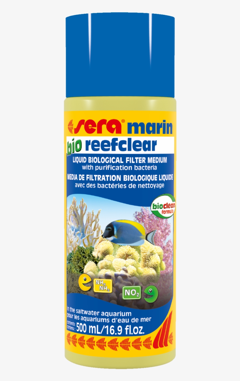 03860 Int Sera Marin Bio Reefclear 500 Ml - Sera Marin Bio Reefclear 100ml, transparent png #5528925