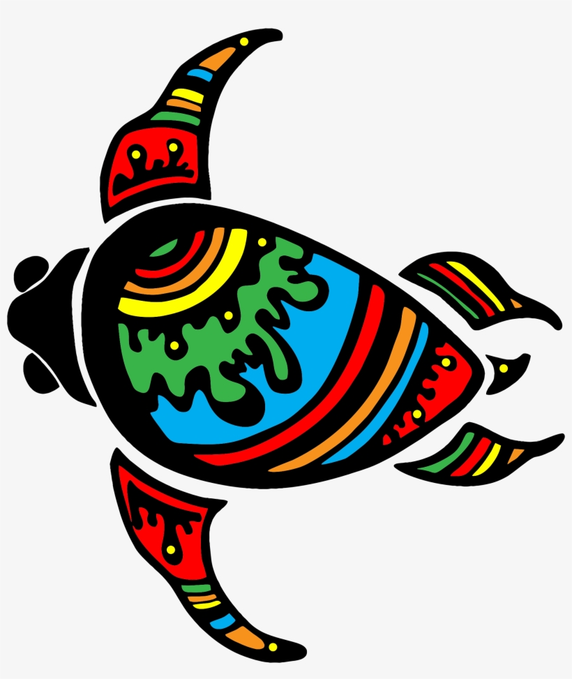 This Free Icons Png Design Of Colorful Turtle, transparent png #5529388