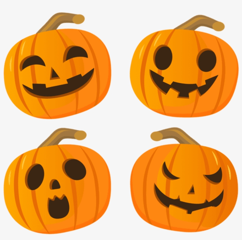 Free Png Halloween Pumpkin Set Png Images Transparent, transparent png #5529462
