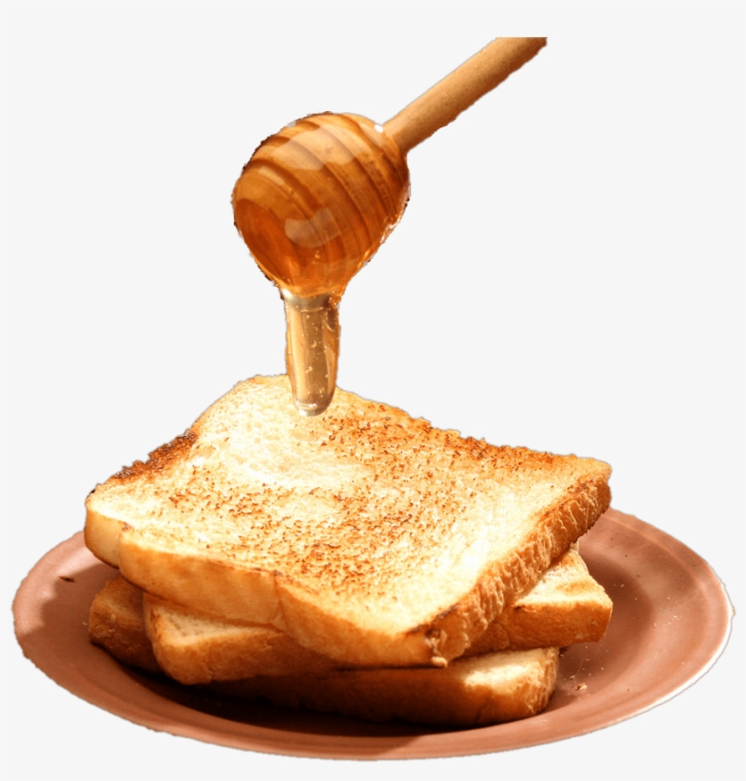 Honey Toast Png - Toast With Honey Png, transparent png #5529932