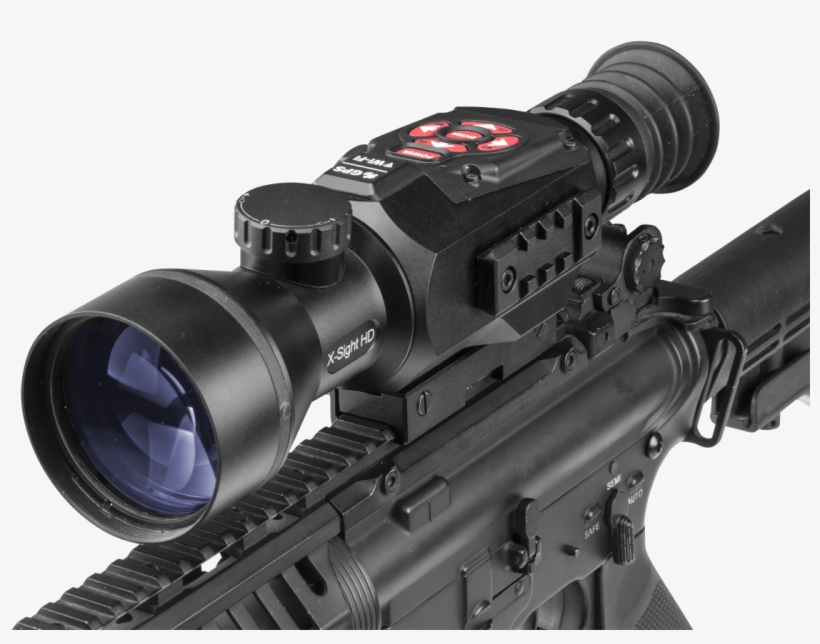 Atn X Sight Ii Hd 5 20x Night Vision Rifle Scope & - Atn X-sight Ii Hd 3-14x Digital Day/night Riflescope, transparent png #5530163