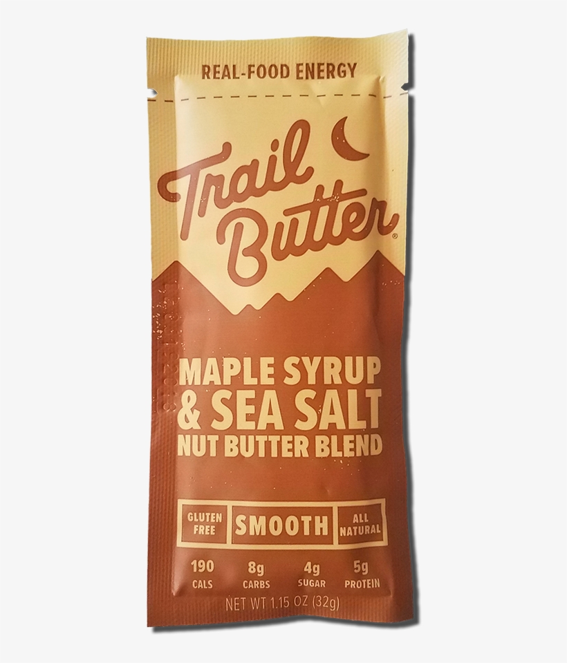 Maple Syrup & Sea Salt Single Serve - Trail Butter - 4.5 Oz Pouch - Maple Syrup, transparent png #5530882