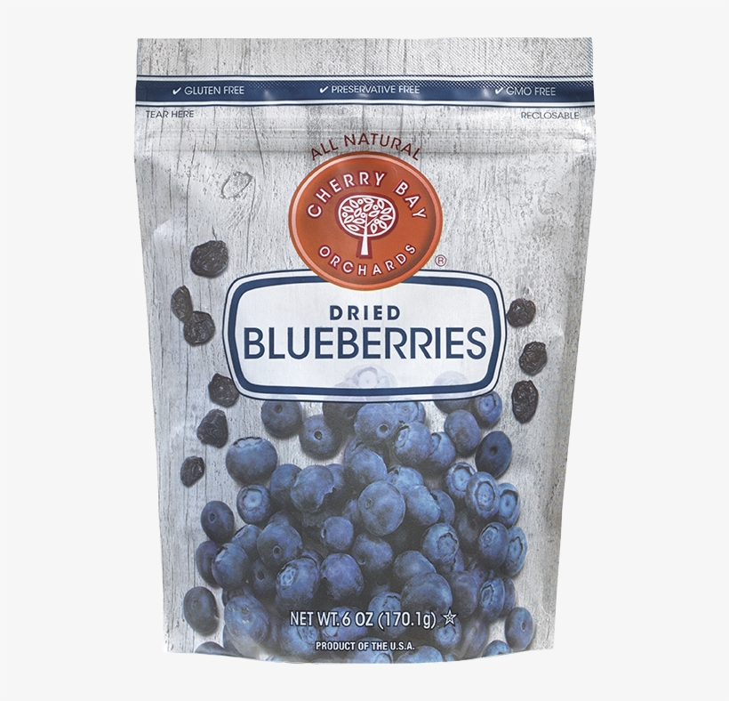 Cbo Blueberries 6oz Reto - Cherry Bay Orchards Dried Fruit Variety 6 Oz 12-count, transparent png #5530992