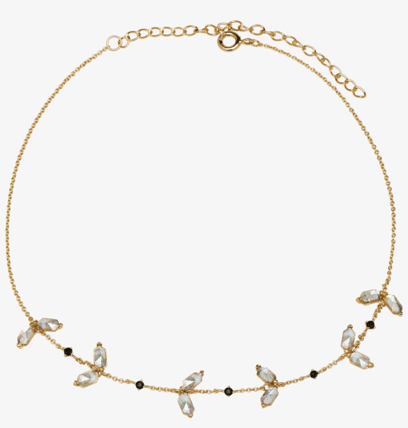 Stardust Gold Necklace - Collier Ras De Cou, transparent png #5530994