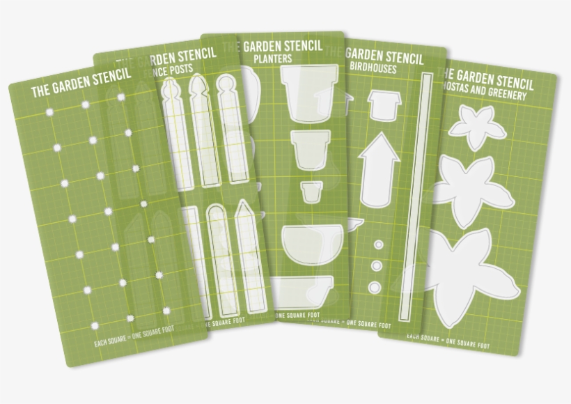 Garden Stencils Business Cards - Butterfly, transparent png #5531052