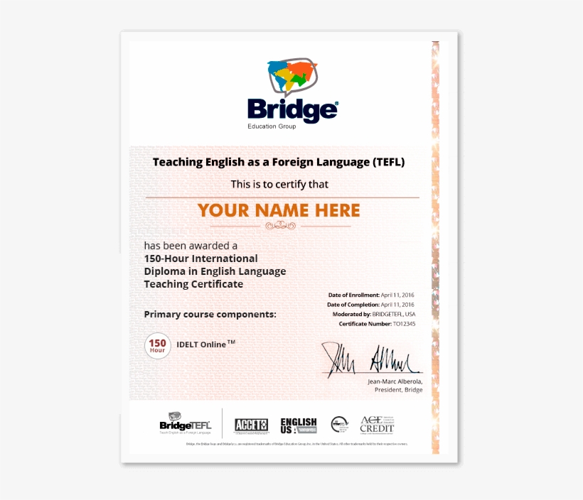 You Can Also Access Your Certificate Online, Where - Tefl Certificate South Africa, transparent png #5531696