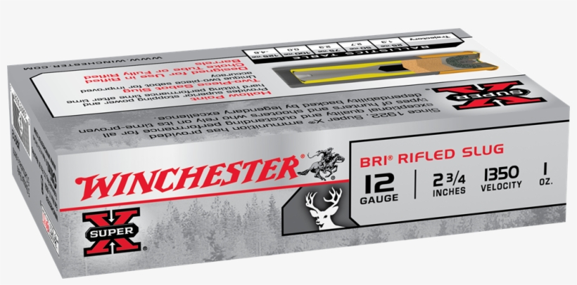1 - 2 - - Winchester Ammo Sh65079 Win Xb1200 00bk Buck 5-50, transparent png #5531988