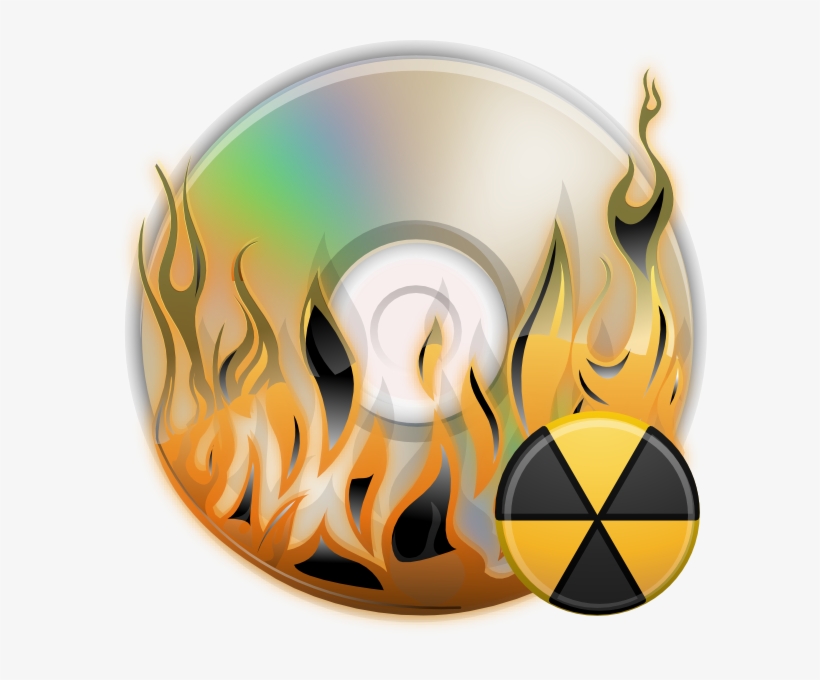 Files Free Burn - Burn A Cd Icon, transparent png #5532175