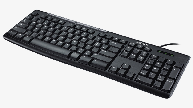 K200 Media Keyboard - Logitech K200 Keyboard Price, transparent png #5532235
