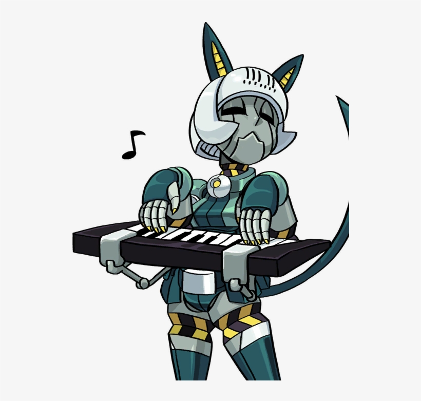 Robo Fortune Keyboard - Skullgirls Robo Fortune Keyboard, transparent png #5532617