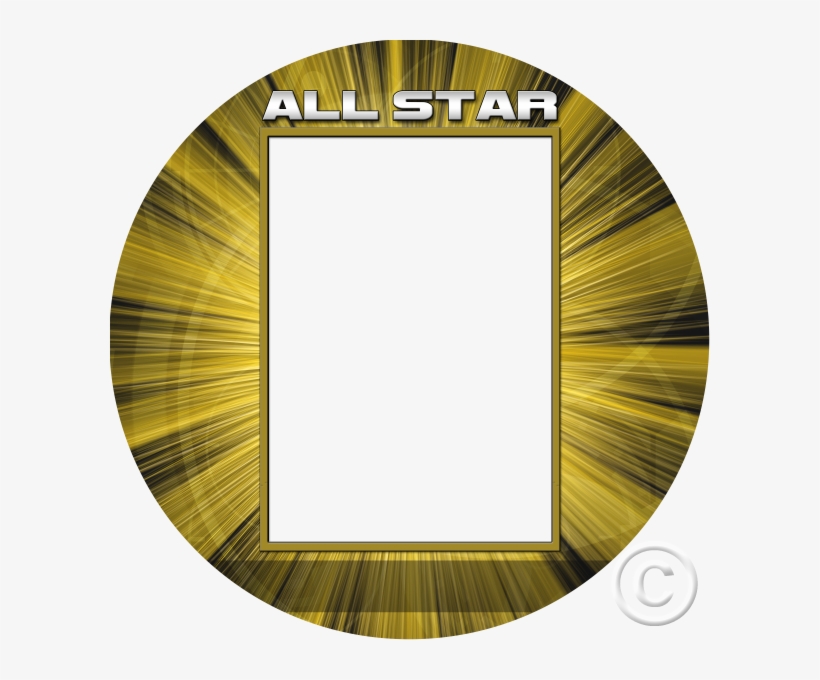 Rpl Sports Gold Round Clinger-png, transparent png #5532931