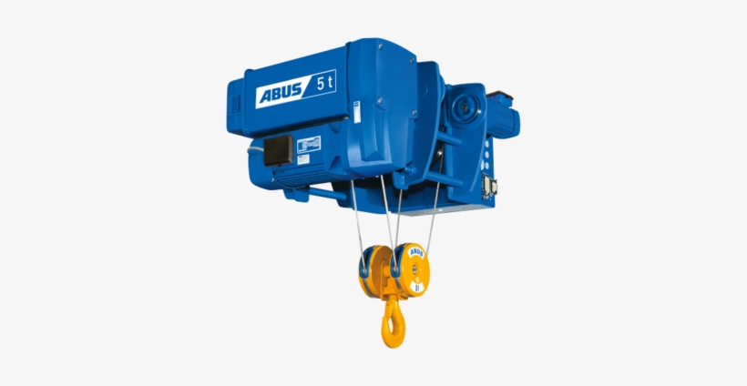 Type E Monorail Hoist - Abus Wire Rope Hoist, transparent png #5533091