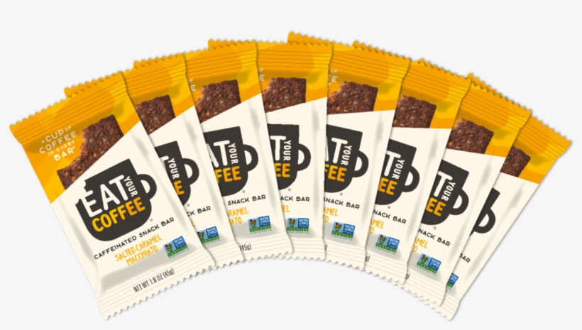 Salted Caramel Macchiato Caffeinated Snack Bars - Snack, transparent png #5533368