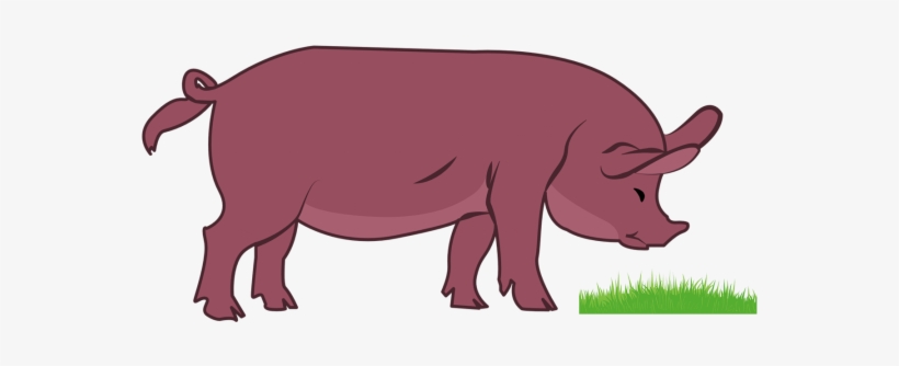 Pig Png Vector Clipart Transparent Background Image - Transparent Background Pig Clipart Png, transparent png #5533492